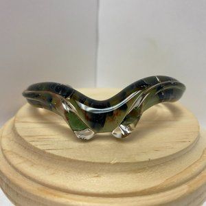 Glass Cuff Bracelet